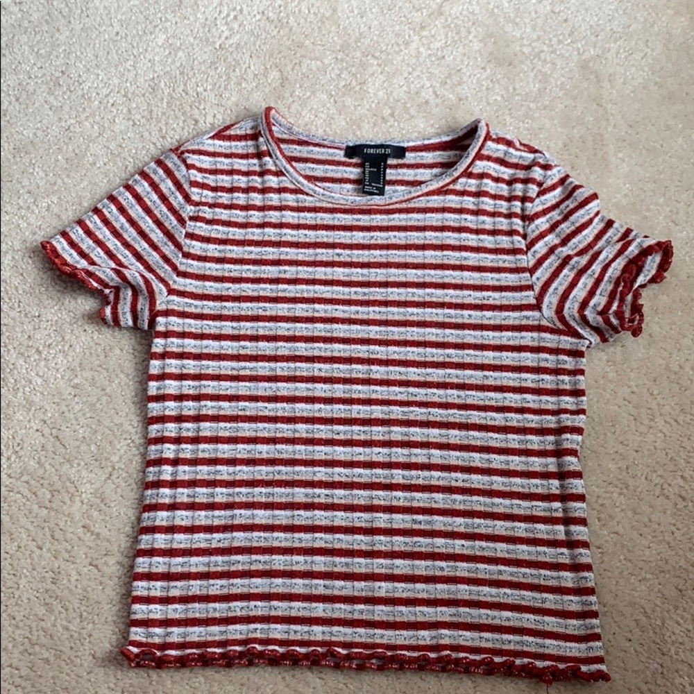 Cropped shirt